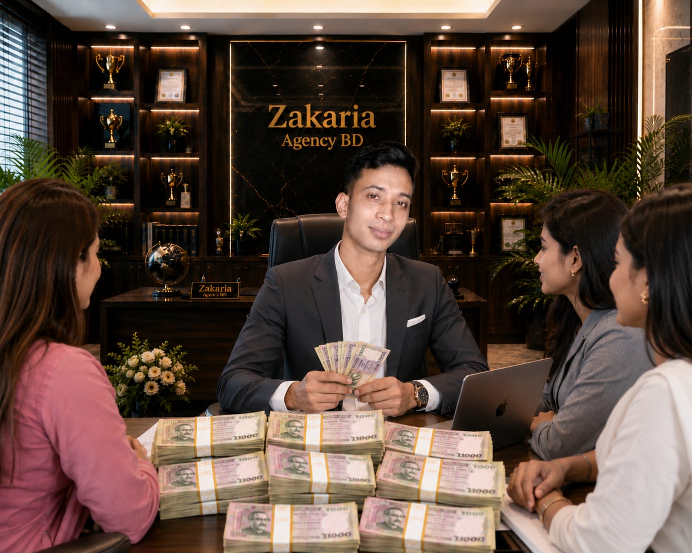 Zakaria Agency BD Logo